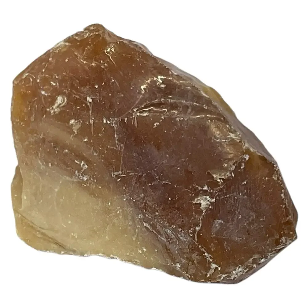 Amber Cream Layered Art‎ Glass Cullet Slag Glass #5XL107